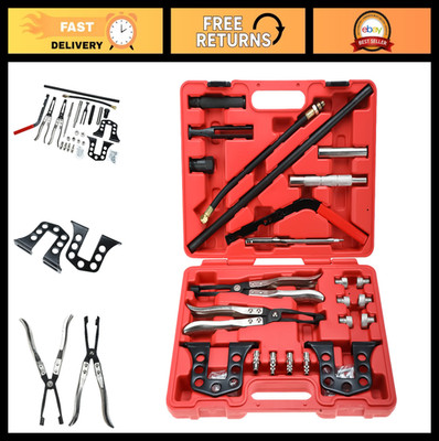 Universal Car Engine Valve Spring Compressor Tool Kit - Remover & Installer