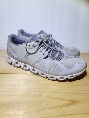 On CloudGlacier Gray/White Running Sneaker Shoes 19.99194 Women - Sz 10.5