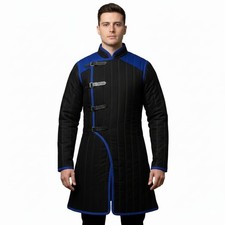 Medieval Thick Padded Armor Gambeson SCA Larp Jacket Coat