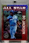 Bo Jackson RARE MOJO REFRACTOR INVESTMENT CARD PRIZM CHROME HOLO SSP ROYALS MINT