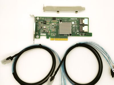 9207-8i 6Gbps HBA LSI FW:P20 IT Mode ZFS FreeNAS unRAID/2* SFF-8087 SATA 