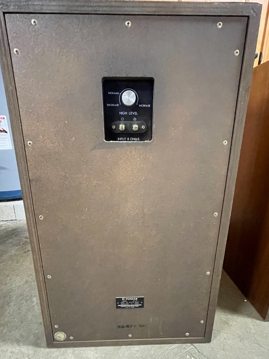 ★☆【定価︰￥25.800・1964年】PIONEER　CS-52 スピーカー Pioneer CS-52の仕様 パイオニア