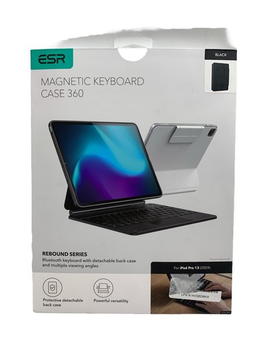 ESR Magnetic Keyboard Protective Case 360 Rebound Series iPad Air 13 (M2, 2024) - 第 4/7 張圖片