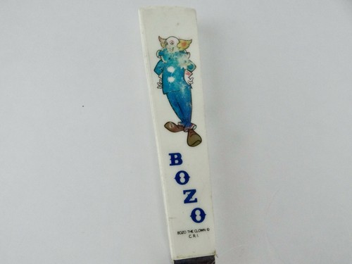Bozo The Clown Child's Fork White Handle 5.75-Inch Long - Picture 4 of 5