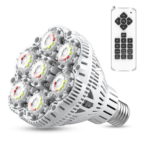 SANSI LED Pool Light 30W RGB Color Changing for Inground Swimming Pool W/ Remote - Picture 18 of 34