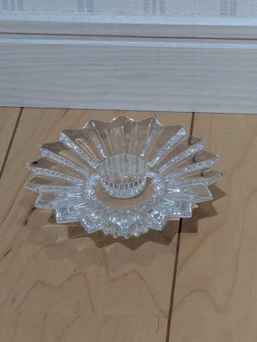 Baccarat Mille Nuits Crystal Candle Holder Authentic clear - Picture 2 of 4