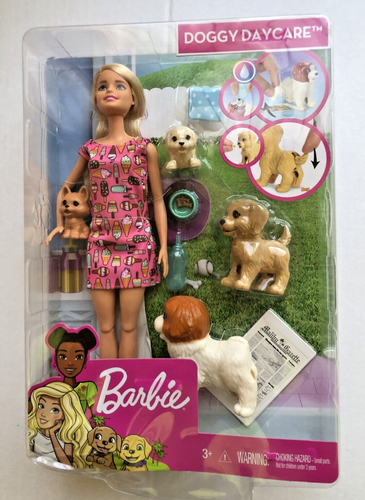 Barbie Camping Mattel Barbie Pet Daycare Playset, Dolls, Dogs