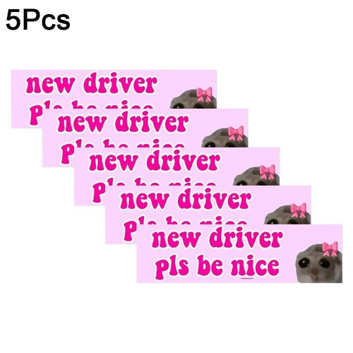 1-20 pcs Nice Driver Pls Be Nice Car Sticker,BumperSticker FunnySticker - Picture 9 of 12
