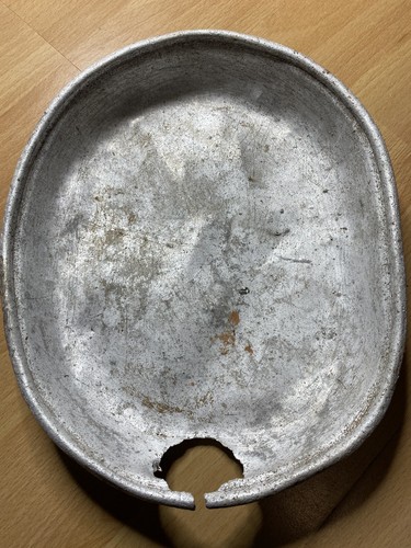 US WWII ORIGINAL Mess Tin Lid WW2 Artifact Dug 1944 Market Garden 82nd Airborne - Foto 4 di 5