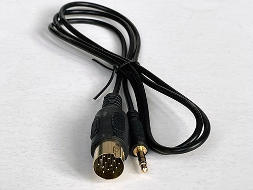 Kenwood car audio stereo AUX In Cable to 3.5mm Jack Lead Wiring Harness KDC KRC - Picture 4 of 5
