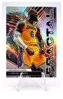 2023-24 Panini Prizm LeBron James #6 Fractal Silver Prizm