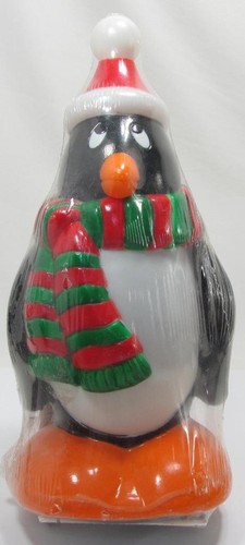 VTG Empire 9" Penguin Blow Mold Plastic Light Topper Figure 1998 NOS - Picture 7 of 7