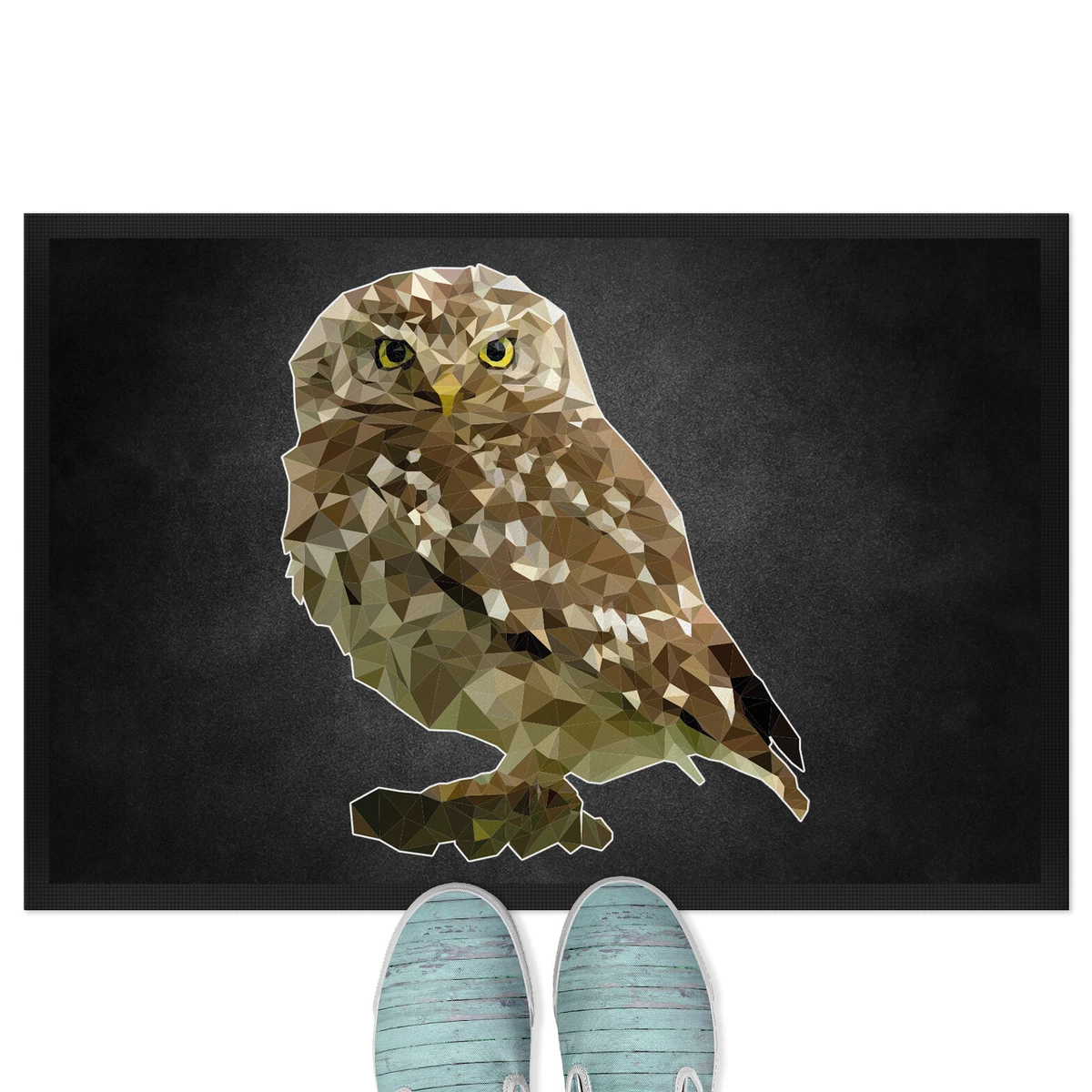 Trendstern Trendprodukteshop Zerbino con motivo gufo, gatto, gatto