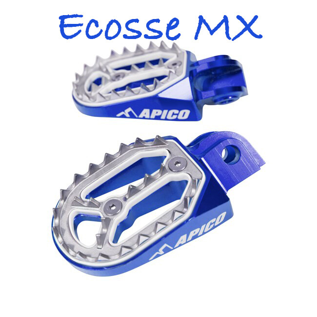 Yamaha YZ250F YZ450F 2001-2022 Puntas De Pie Apico Pro-Bite Azules WR250F WR450F