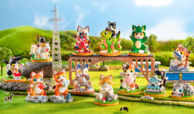 小夏屋　ポップマート　POPMART 化猫怪獣ネゴラ ケース売り POP MART X Konatsuya Konatsu Kaiju Negora Cat Series Confirmed
