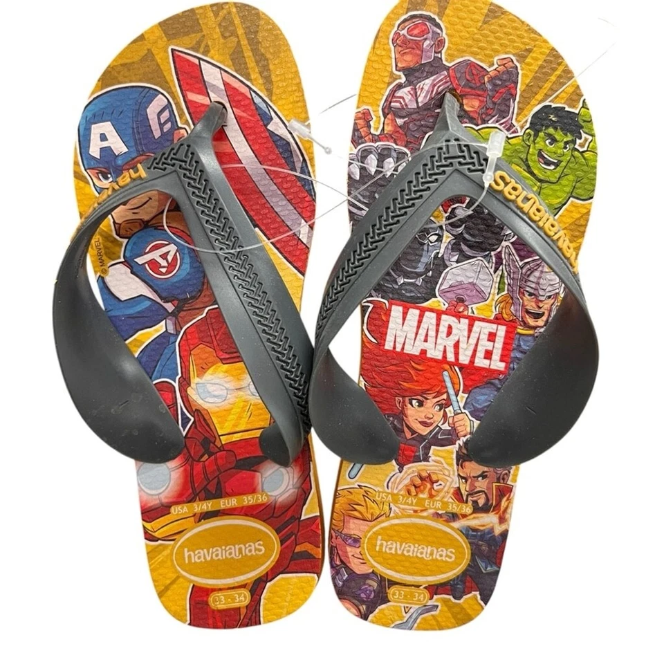 Chanclas Havaianas Kids MARVEL talla 3/4 nuevas con etiquetas Foto 3 de 4