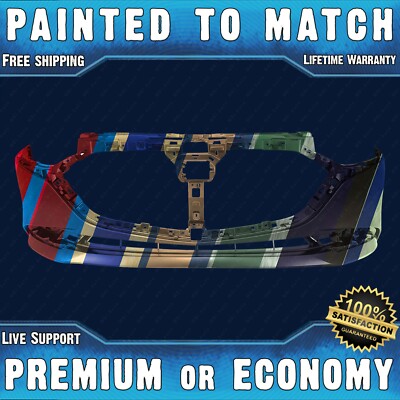 NEW Painted To Match Front Bumper Cover Replacement for 2019-2025 Mazda 3 Sedan