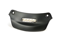 Kennzeichenbeleuchtung Moto Nostra LED Schwarz Matt FüR Vespa Primavera, Sprint