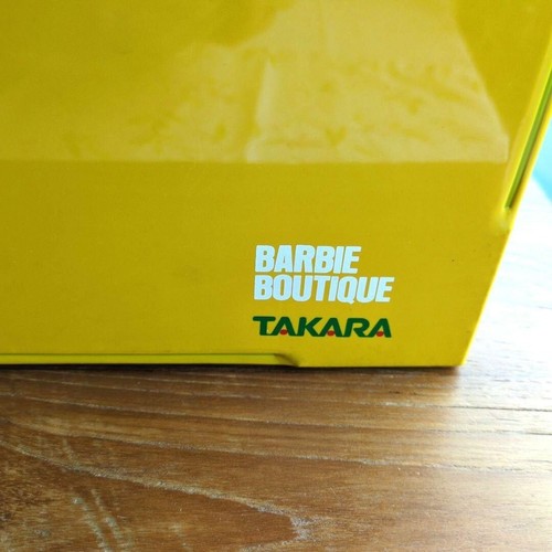 TAKARA Barbie Boutique Fashion shop Yellow Bag In 1982 Rare Import w/Tag Hanger - Picture 3 of 17