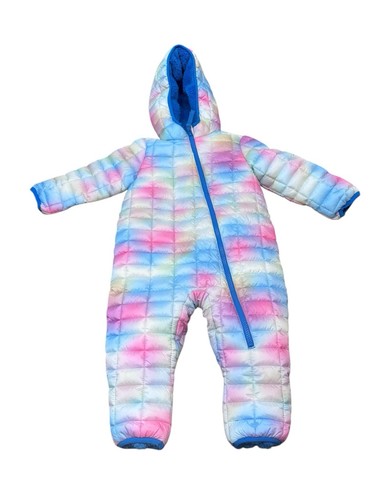 Snozu Baby Infant 1PC Hooded Faux Fur Winter Snowsuit Cotton Candy 18M