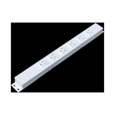 16 6 Outlets Hardwired Power Strip H01606nvw1 Ebay