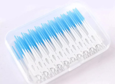 230 Interdental Sticks Zahnseide Zähne Zahnstocher Mundpflege Saubere Bürste