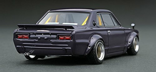 Ignition model 1/43 LB-WORKS Hakosuka 2Dr Purple IG0712