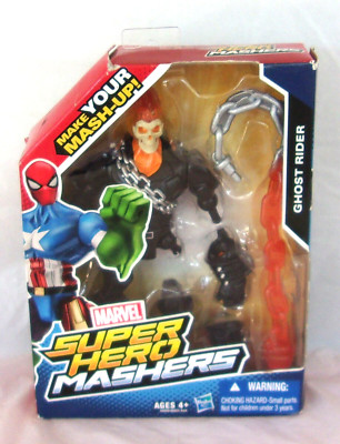 New Marvel Super Hero Mashers Ghostrider Action Figure Hasbro 2014 Rare Mash Up