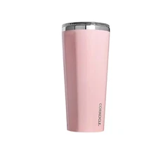 Corkcicle Tumbler 24oz / Gloss Rose Quartz 9hr Cold/3hr Hot