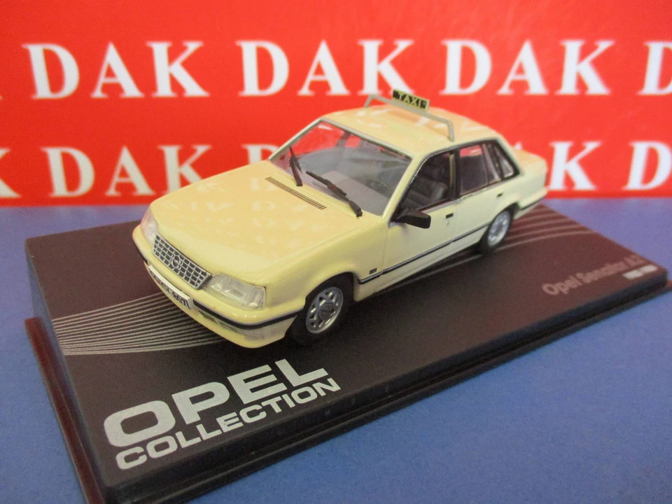 Die cast 1/43 Modellino Auto Opel Senator A2 Taxi 1982-1986 - Immagine 2 di 4