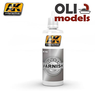Glossy Acrylic Varnish (Clear Cote) 60ml - AK Interactive 192
