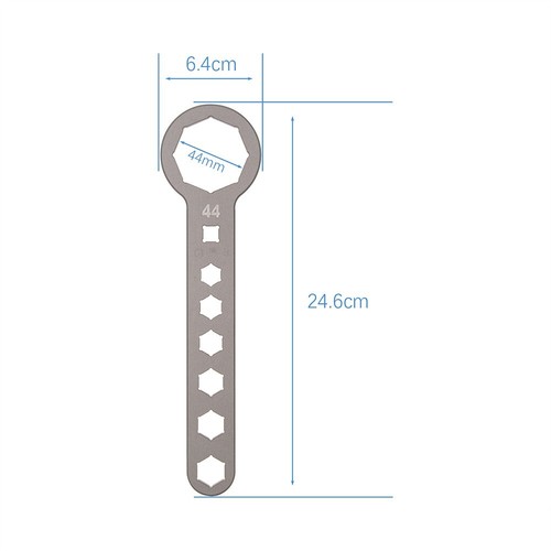8-Angle 44mm Front Shock Absorber Head Disassembly Tool Motorcycle Utility - Picture 2 of 13