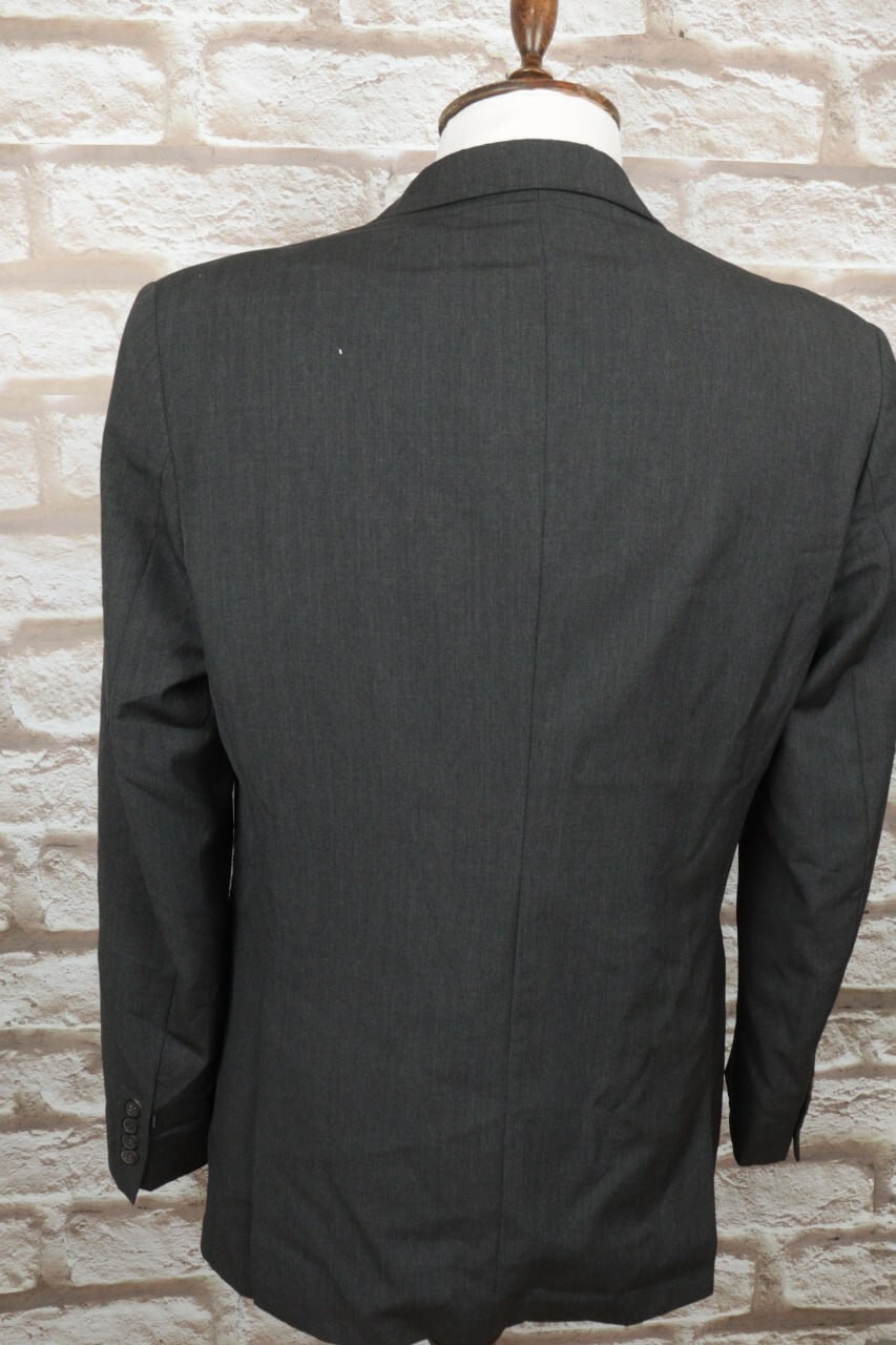 GIVENCHY Gray Wool Two Button Single Breast Blaze… - image 13