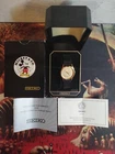 Vintage Disney Donald Duck Gold Limited Edition 0074/2500 Seiko Watch