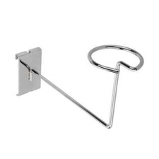 Gridwall CHROME MILLINERY ARM FOR GRIDWALL PACK OF 5