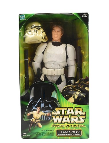 Star Wars Power of The Jedi Han Solo in Stormtrooper Disguise 12" Action Figure