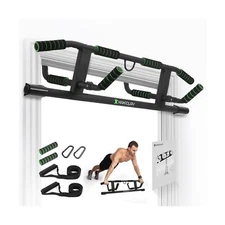 2024 Upgrade Multi-Grip Pull Up Bar with Smart Larger Hooks Technology - USA ...