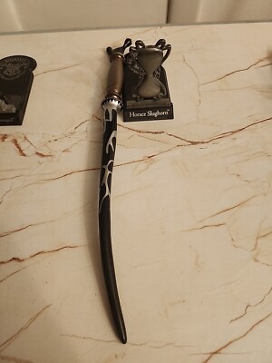 The Noble Collection Harry Potter Horace Slughorn Wand With Stand And Plaque
