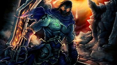 Anime Video Game Darksiders Ii  Gaming Mat Desk 10167