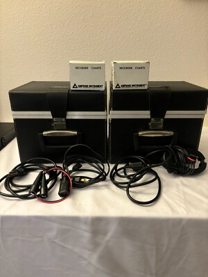AMPROBE INSTRUMENT PAVA8600 AC VOLT METER & LAA81-T AMMETER RECORDER SET