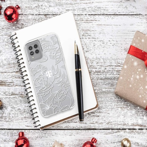 Coque téléphone antichoc + écran en verre trempé pour T-Mobile Revvvl 6 Pro 5G - Photo 43 sur 44