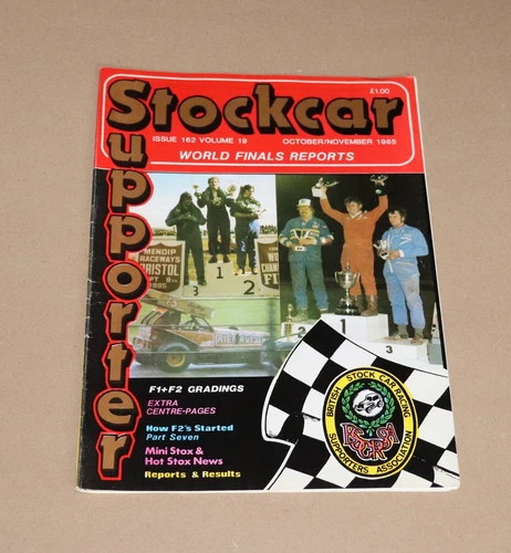 Stockcar Supporter Magazine No. 162, Oct/Nov 1985 (Brisca F1/F2)