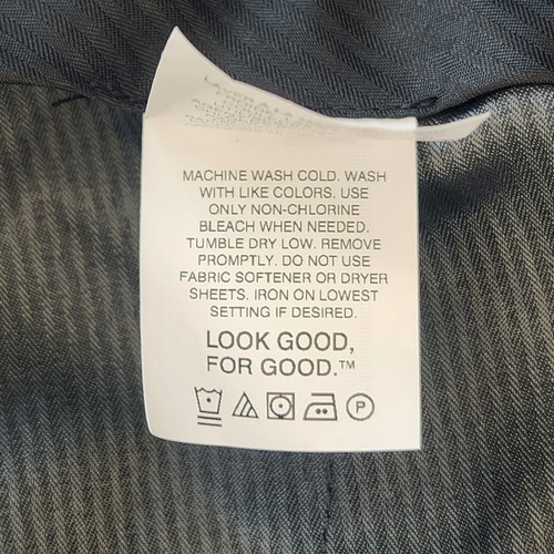 Reaction Kenneth Cole Mens Size 34x30 Modern Fit Micro Check Trouser Pant Slacks - Picture 11 of 13
