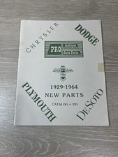 Chrysler Dodge Plymouth Desoto Pro Antique Auto Parts 1929-1964 # 391