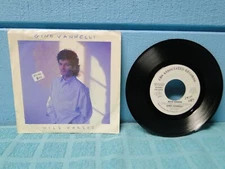 Gino Vannelli Wild Horses PROMO Picture Sleeve 7" 45 Single XTRA 45s SHIP FREE