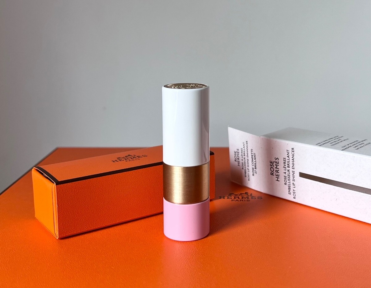 ROSE HERMES Rosy Lip Shine Enhancer in 27 ROSE CONFETTI Ltd New