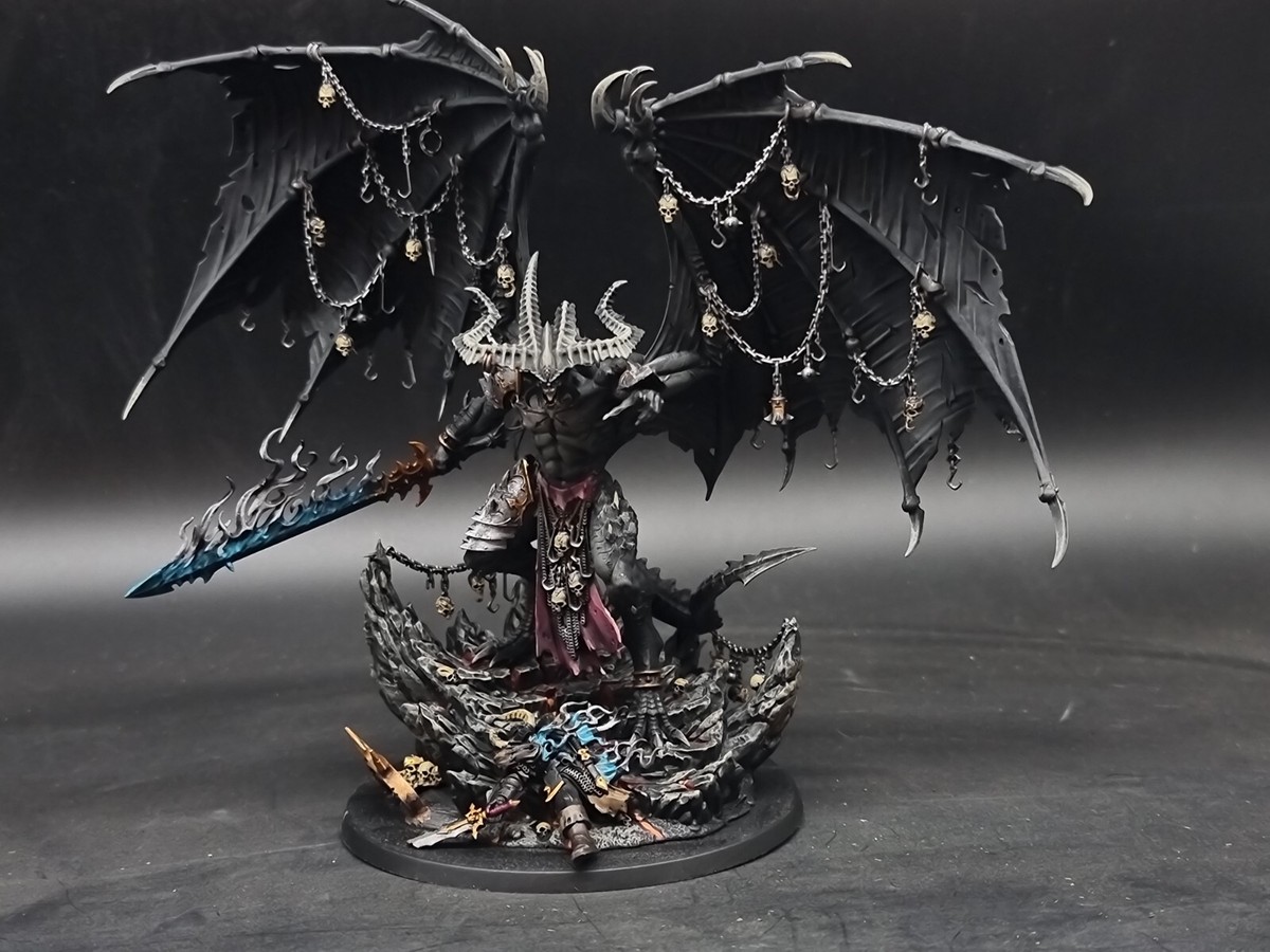 Warhammer 40k AoS Be'lakor The dark master Pro painted ready to