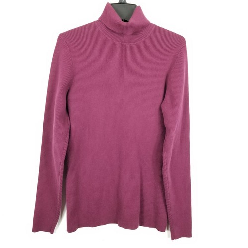 Boden Ribbed Turtleneck Sweater Cotton 
