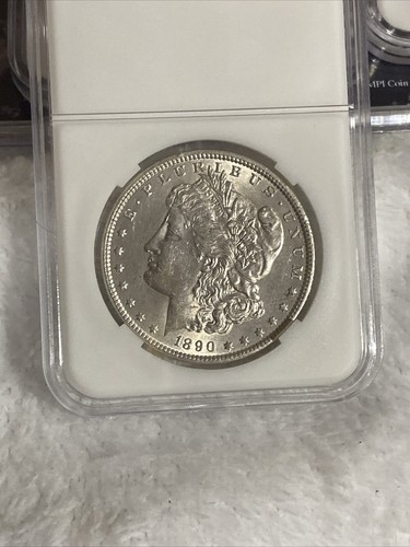 1890 ~ Morgan Silver Dollar 1$ ~ Beautiful See Pic’s UNC, High Grade - Picture 2 of 6
