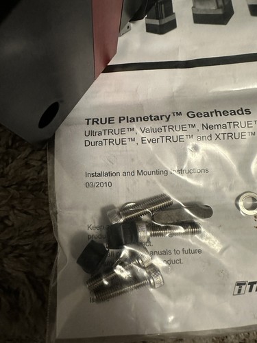 Micron X-True 80 Gearhead THOMSON INDUSTRIES XT080-050-0-RM090-40 - Picture 4 of 5